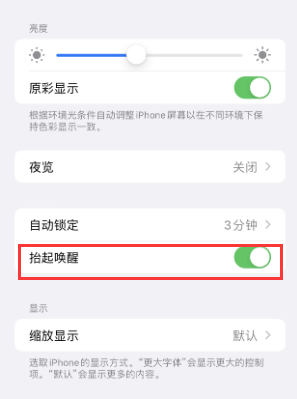 博爱苹果授权维修站分享iPhone轻点无法唤醒怎么办