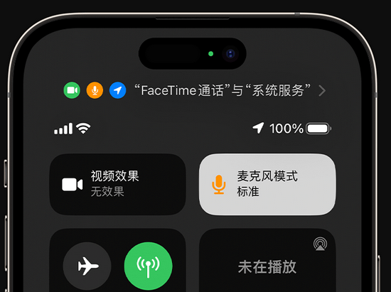 博爱苹果授权维修网点分享iPhone在通话时让你的声音更清晰 