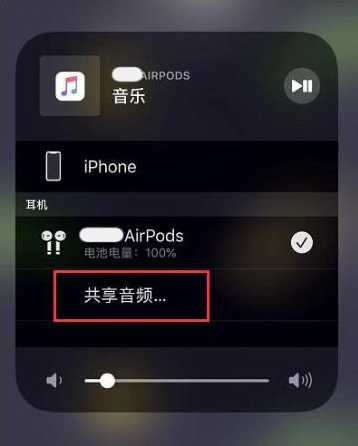 博爱苹果14音频维修点分享iPhone14音频共享设置方法 